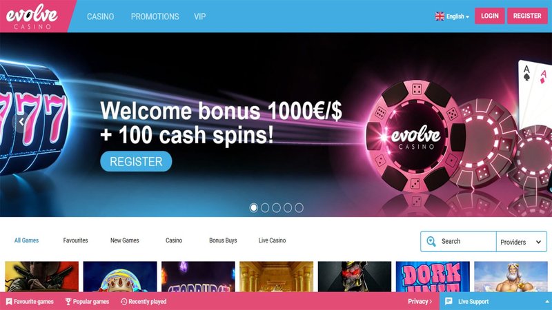 Évolution de l'Expérience de Jeu au Casino En Ligne Evolve France à France